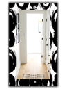 Black & White 7 - Modern Mirror - Contemporary Wall Mirror