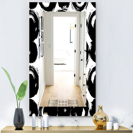 Black & White 7 - Modern Mirror - Contemporary Wall Mirror