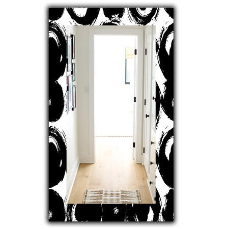 Black & White 7 - Modern Mirror - Contemporary Wall Mirror
