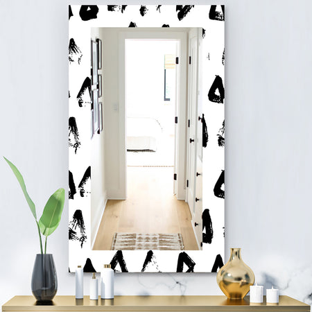 Black & White 8 - Modern Mirror - Contemporary Wall Mirror
