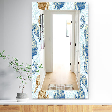 Costal Creatures 17 - Traditional Mirror - Vanity Mirror