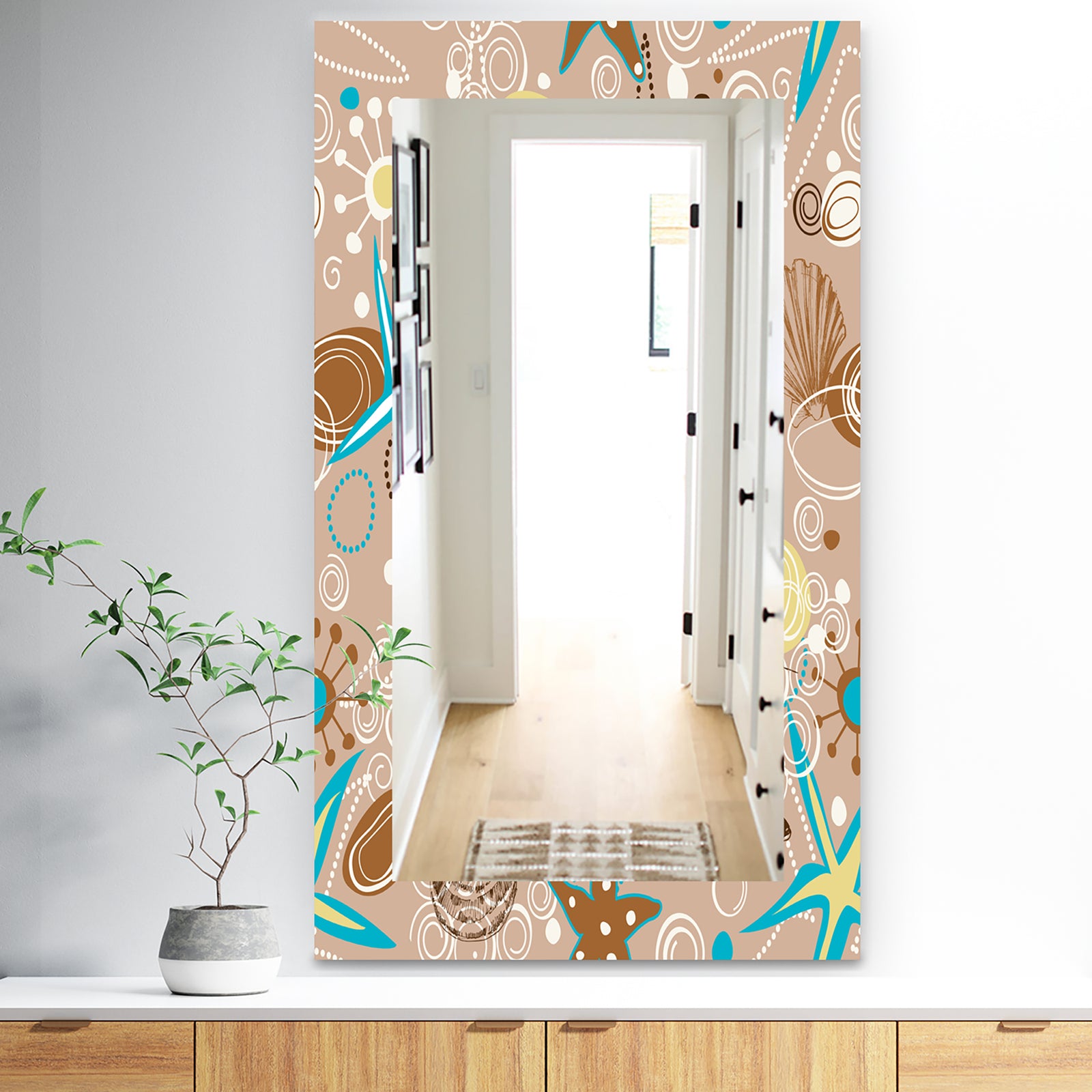 Costal Creatures 18 - Traditional Mirror - Wall Mirror