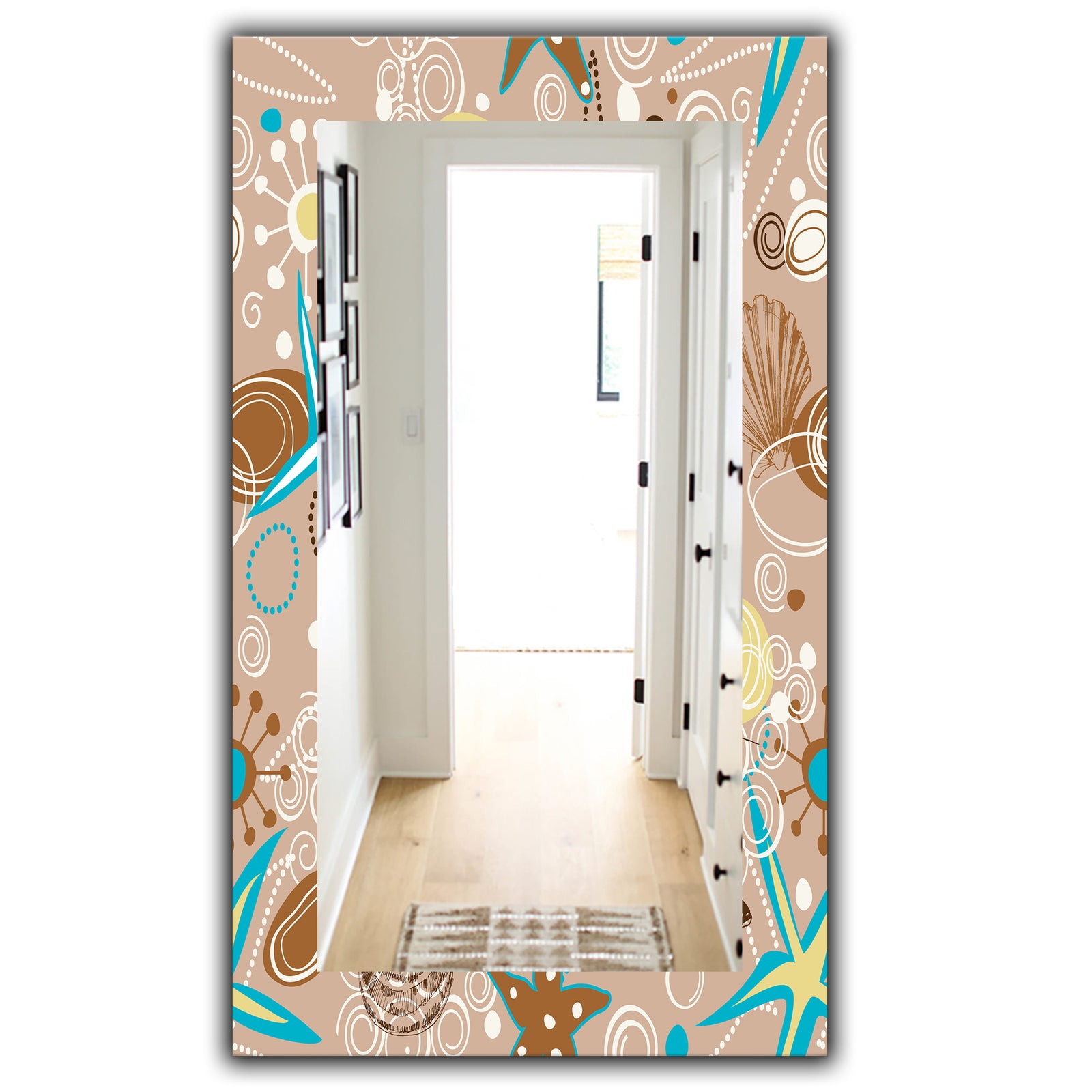 Costal Creatures 18 - Traditional Mirror - Wall Mirror