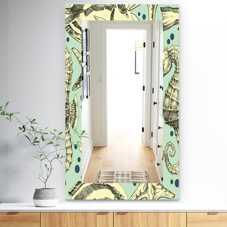 Costal Creatures 19 - Traditional Mirror - Wall Mirror