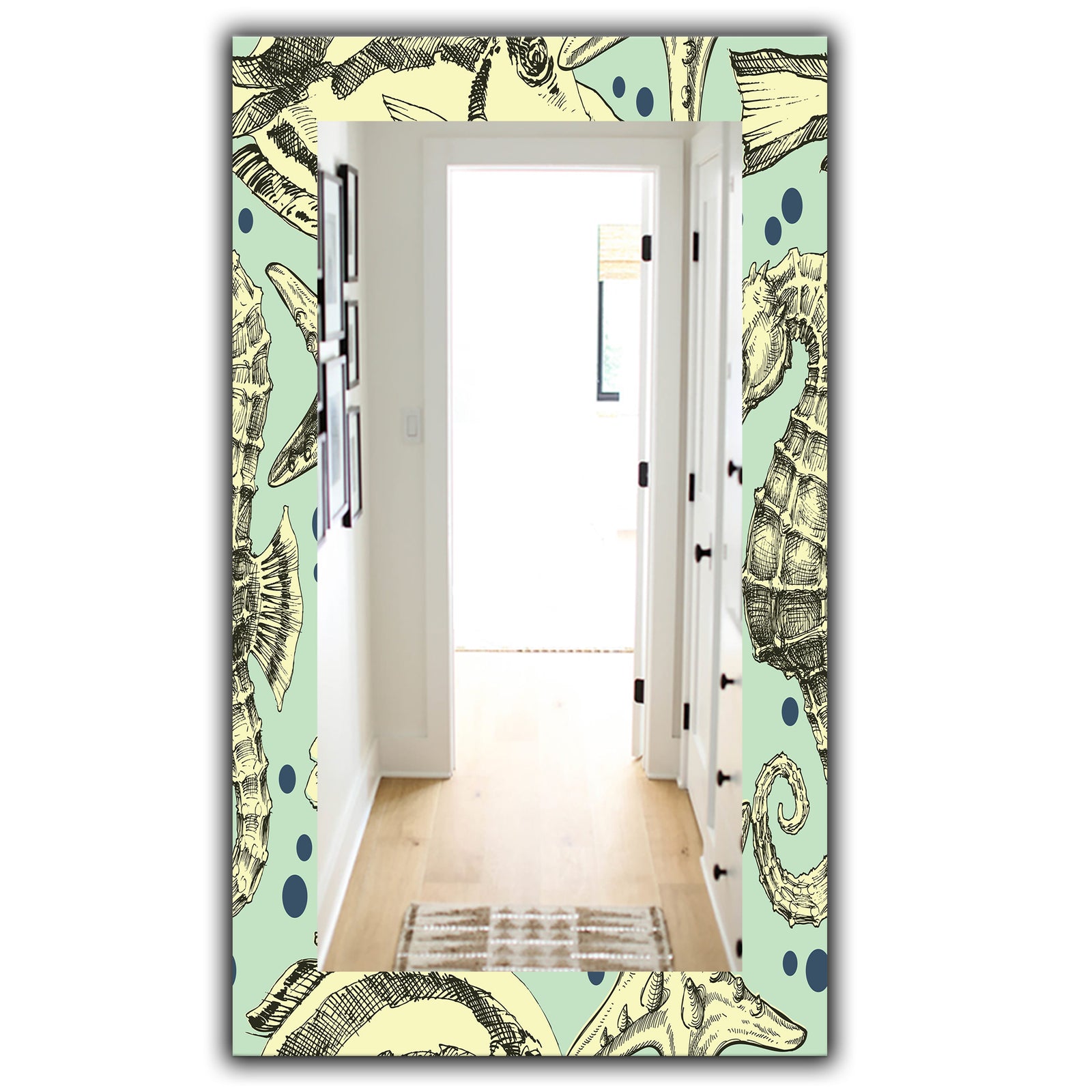 Costal Creatures 19 - Traditional Mirror - Wall Mirror