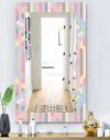 Pastel Dreams 6 - Modern Mirror - Frameless Vanity Mirror