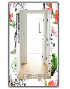 Pink Blossom 56 - Traditional Mirror - Frameless Wall Mirror