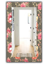 Pink Blossom 57 - Traditional Mirror - Frameless Wall Mirror