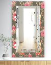 Pink Blossom 57 - Traditional Mirror - Frameless Wall Mirror