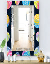 Lace Patterned Circles - Modern Mirror - Vanity Mirror