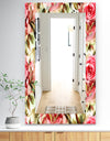 Pink Blossom 58 - Traditional Mirror - Frameless Wall Mirror