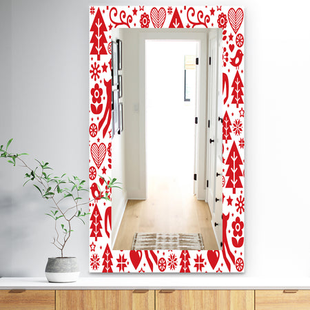 Christmas II - Traditional Mirror - Wall Mirror