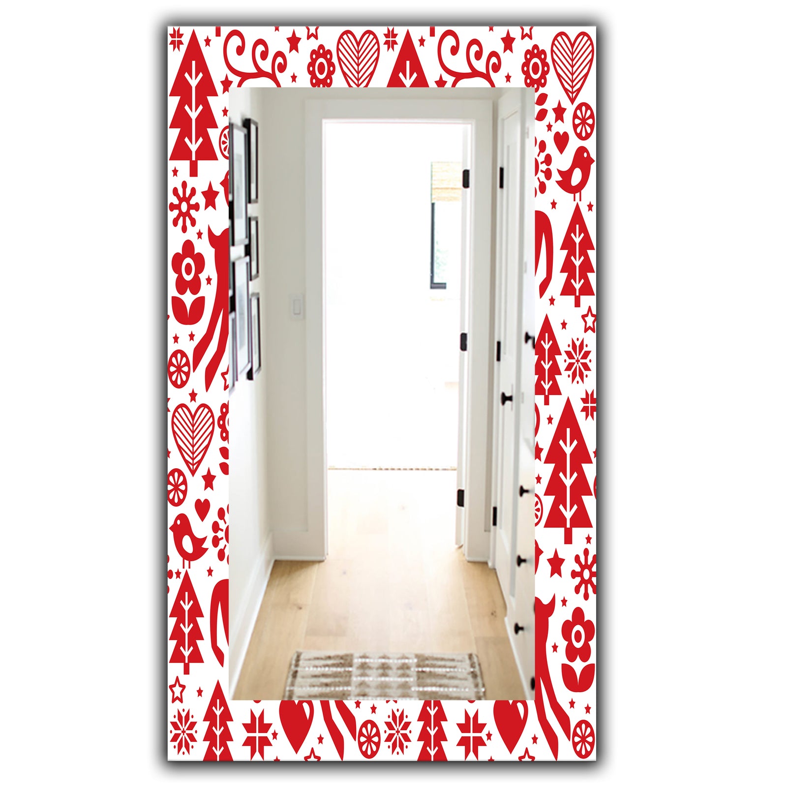 Christmas II - Traditional Mirror - Wall Mirror