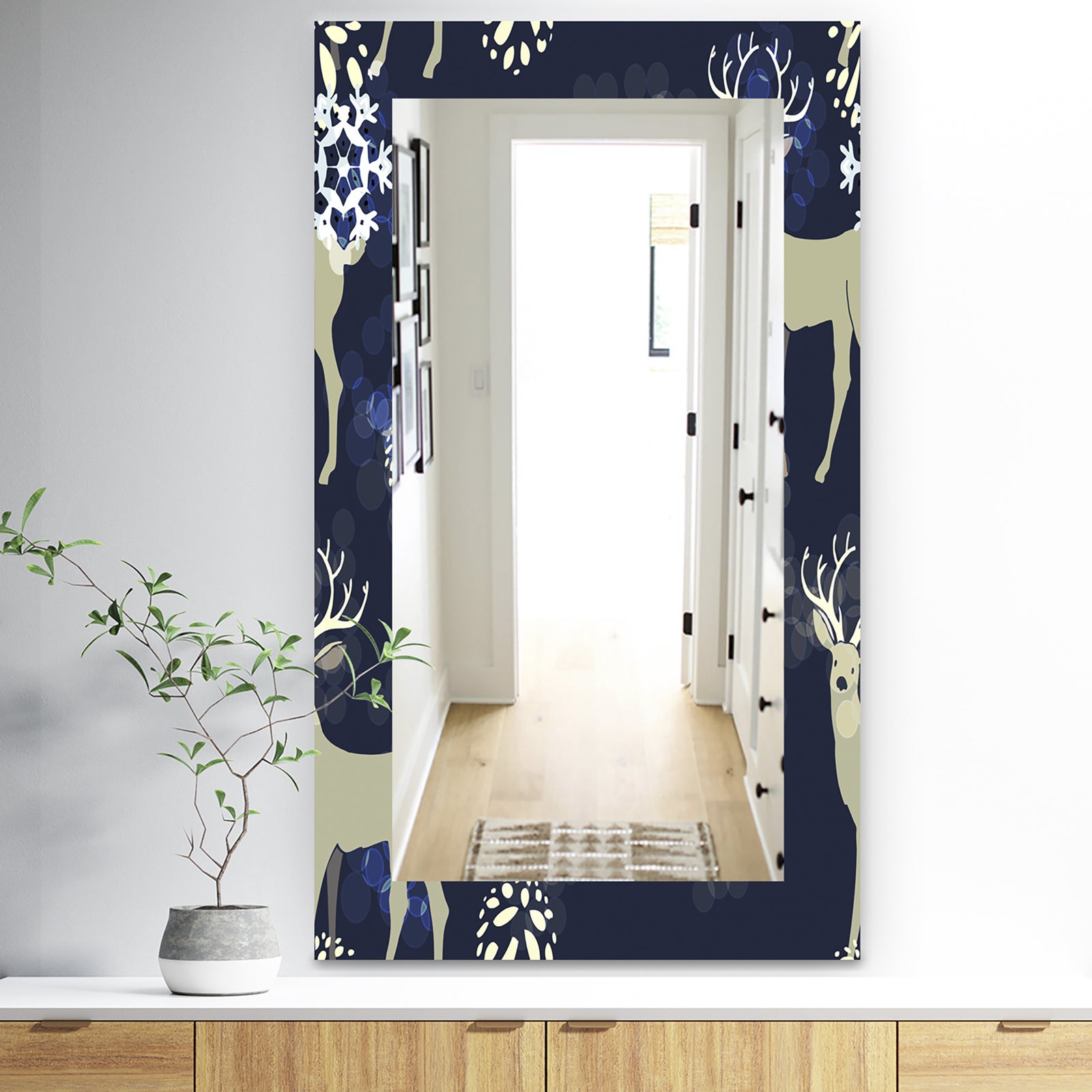 Christmas III - Traditional Mirror - Wall Mirror