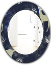 Christmas III - Traditional Mirror - Oval or Round Wall Mirror