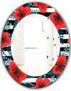 Elementary Botanicals 1 - Traditional Mirror - Oval or Round Wall Mirror