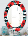 Elementary Botanicals 1 - Traditional Mirror - Oval or Round Wall Mirror