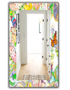 Bohemian Butterflies - Bohemian & Eclectic Mirror - Modern Wall Mirror