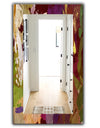 Psychedelic Matte - Modern Mirror - Frameless Wall Mirror