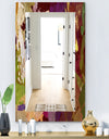 Psychedelic Matte - Modern Mirror - Frameless Wall Mirror