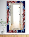 Floral Elements In Color - Traditional Mirror - Vanity Mirror