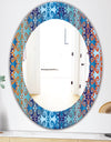 Underwater - Mid-Century Mirror - Oval or Round Wall Mirror