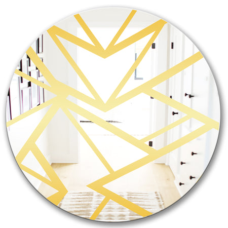 Capital Gold Essential 27 - Glam Mirror - Oval or Round Modern Mirror