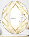 Capital Gold Essential 27 - Glam Mirror - Oval or Round Modern Mirror