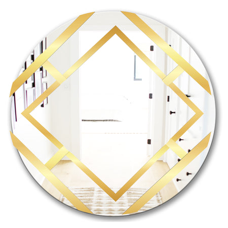 Capital Gold Essential 5 - Glam Oval Mirror - Oval or Round Wall Mirror