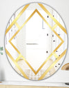 Capital Gold Essential 5 - Glam Oval Mirror - Oval or Round Wall Mirror