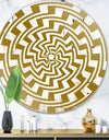 Maya Vortex - Glam Mirror - Round Wall Mirror