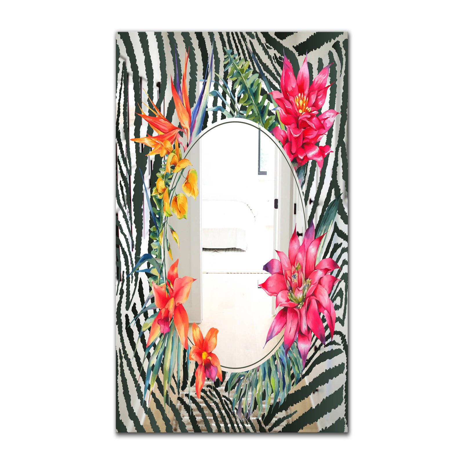 Leopard 3 - Cabin and Lodge Mirror - Sleek Modern Mirror