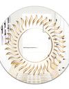 Golden Rays - Glam Mirror - Oval and Circle Wall Mirror