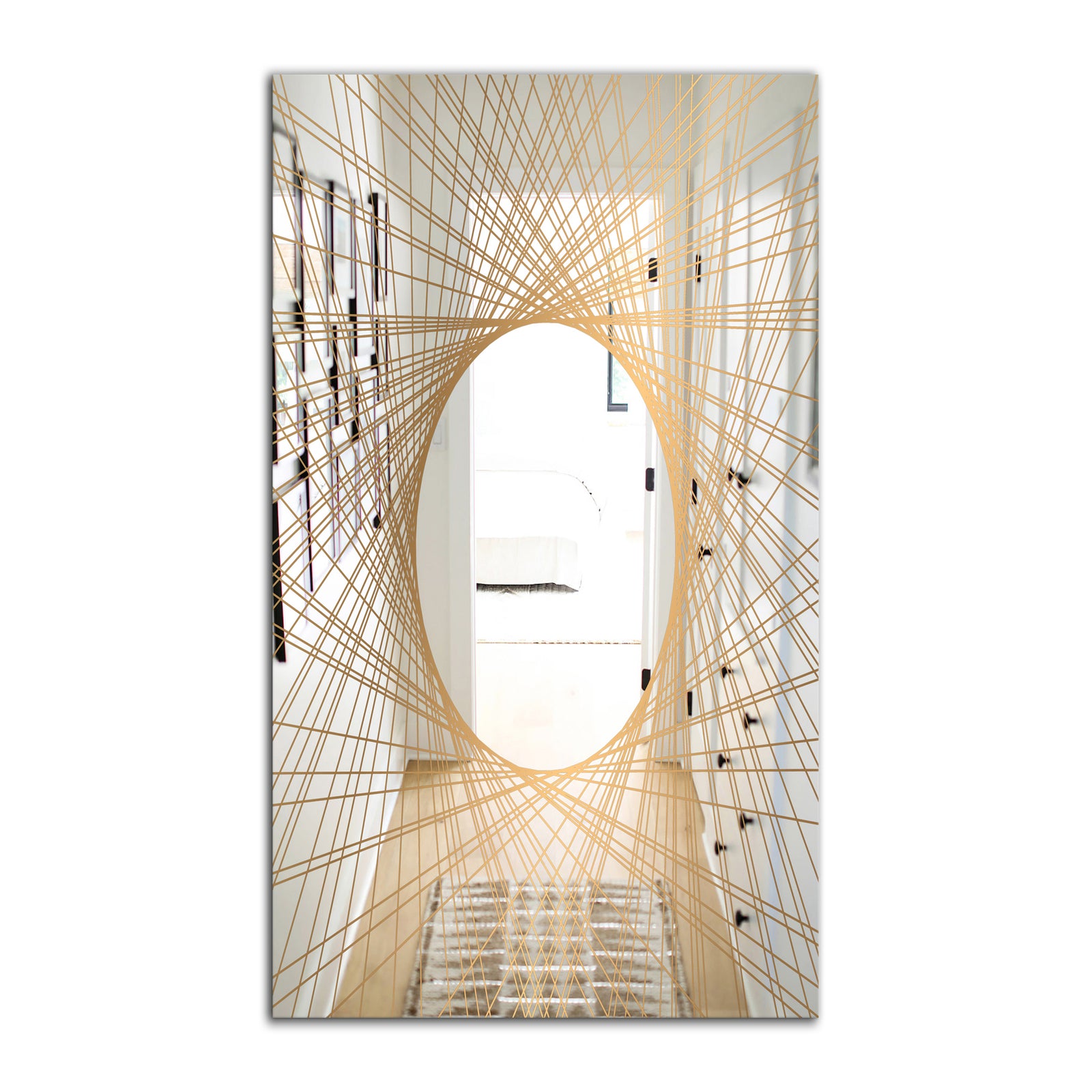 Capital Gold Essential 6 - Glam Mirror - Modern Wall Mirror