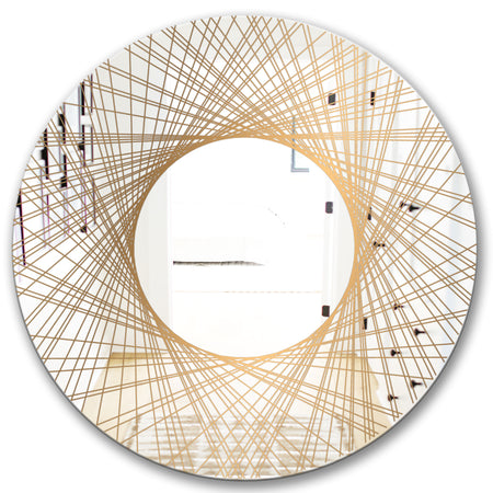 Capital Gold Essential 6 - Glam Accent or Vanity Mirror - Oval or Round Vanity Mirror