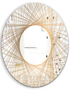 Capital Gold Essential 6 - Glam Accent or Vanity Mirror - Oval or Round Vanity Mirror