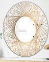 Capital Gold Essential 6 - Glam Accent or Vanity Mirror - Oval or Round Vanity Mirror