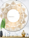 Luxury Light Mandala - Glam Mirror - Oval or Round Accent or Vanity Mirror