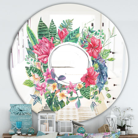 Garland Sweet 7 - Cabin and Lodge Mirror - Oval or Round Wall Mirror