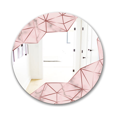 Capital Gold Sleek 12 - Glam Mirror - Oval or Round Wall Mirror