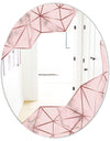 Capital Gold Sleek 12 - Glam Mirror - Oval or Round Wall Mirror