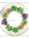 Save The Date - Traditional Mirror - Oval or Round Wall Mirror