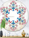 Pick Me Up A Daisy - Bohemian and Eclectic Mirror - Oval or Round Wall Mirror