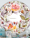 Floral Pastel - Cabin and Lodge Mirror - Oval or Round Wall Mirror