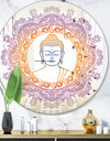 Buddha  Mandala - Modern Mirror - Contemporary Oval or Round Wall Mirror
