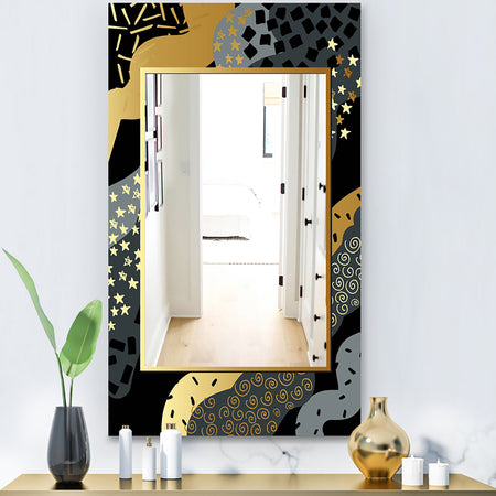 Porch & Den 'Playful Gold 1 - Glam Mirror