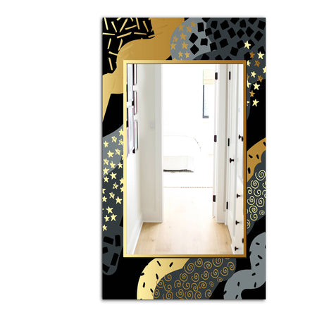 Porch & Den 'Playful Gold 1 - Glam Mirror