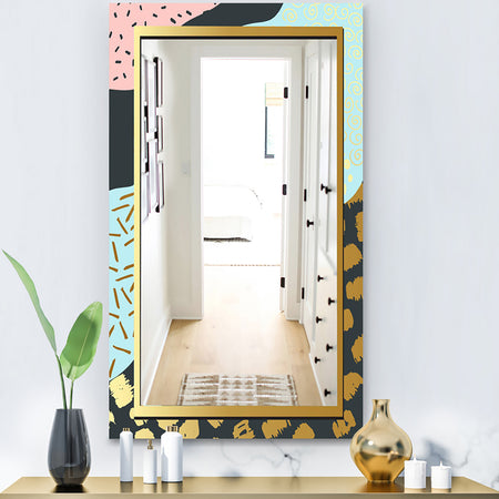 Playful Gold 2 - Glam Mirror - Modern Vanity Mirror