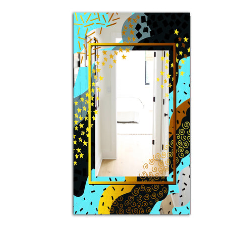 Playful Gold 3 - Glam Mirror - Modern Vanity Mirror