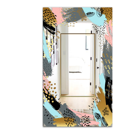 Porch & Den 'Playful Gold 9 - Glam Mirror